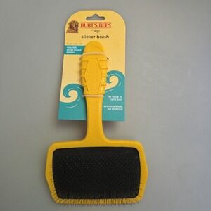 Burt Bees for Pets Large Slicker Brush for Dogs with Thick or Curly Hair